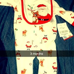 Festive Baby Christmas Onesie